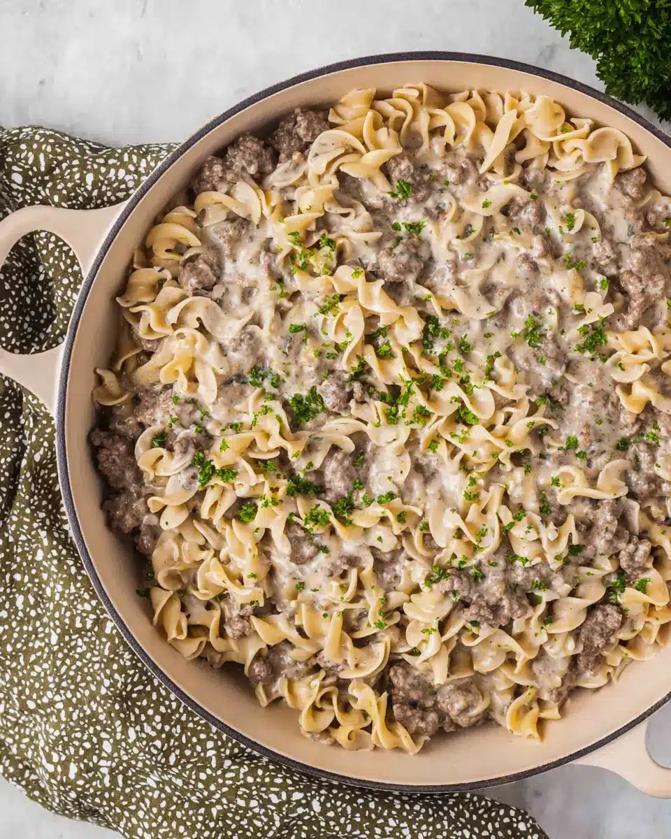 Ground Beef Stroganoff (Easy 30-Minute Comfort Food Classic)