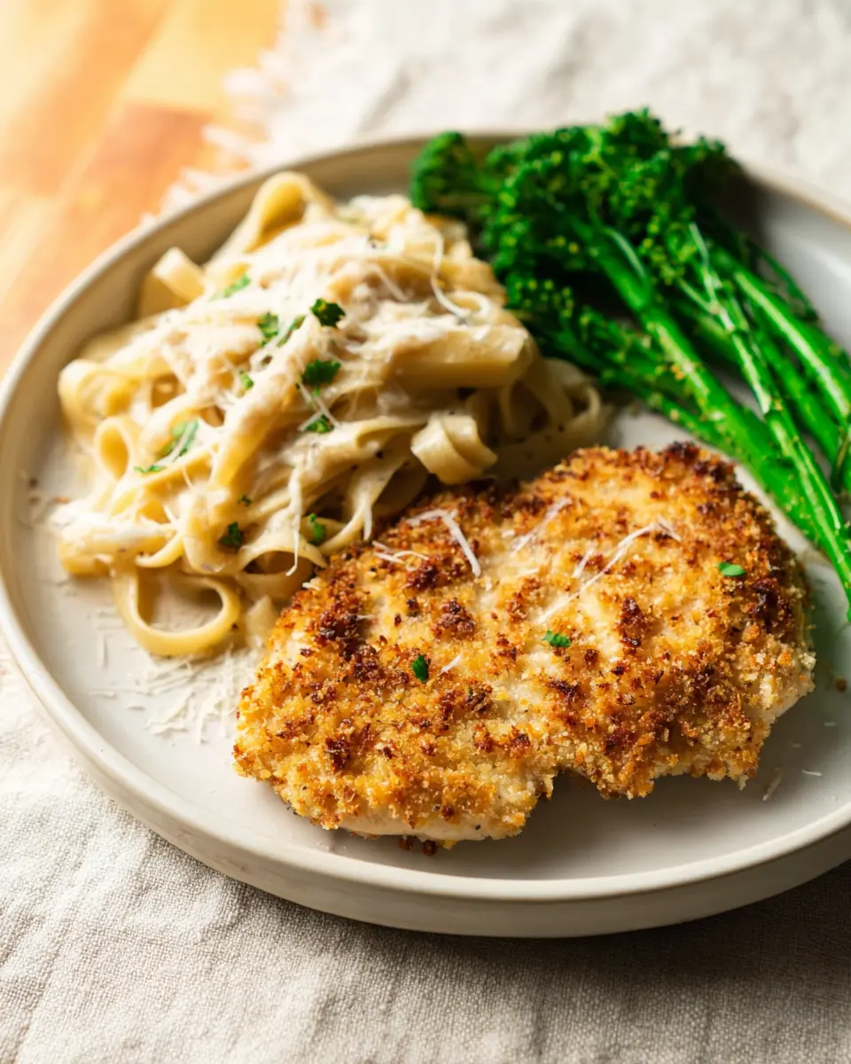Parmesan Crusted Chicken – Crispy, Juicy, and Easy