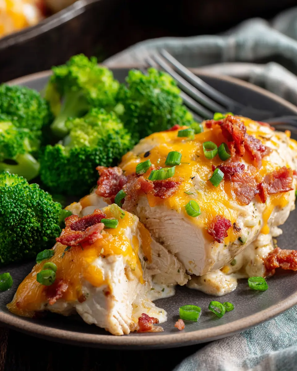 Million Dollar Baked Chicken Breast (Easy & Creamy!)