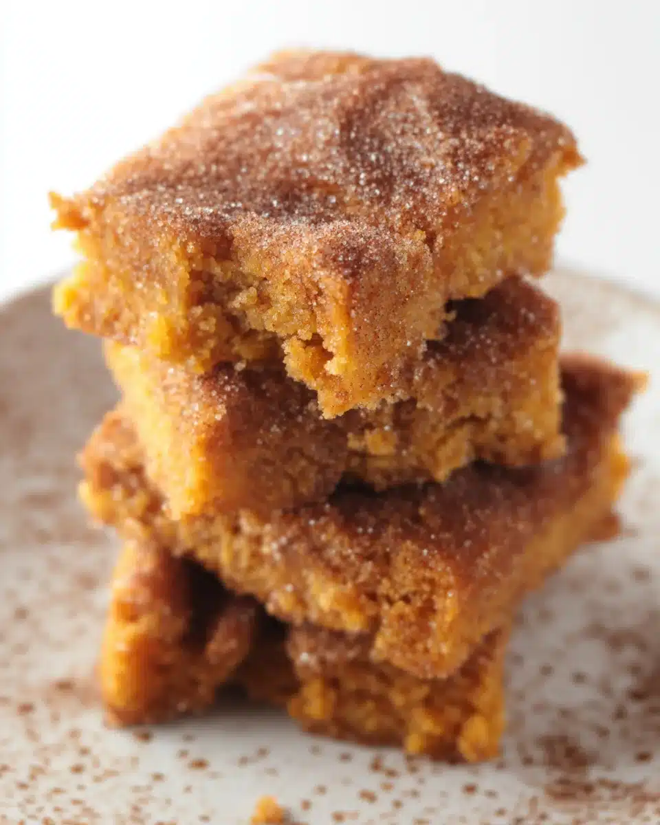 Pumpkin Snickerdoodle Snack Cake – A Cozy, Delicious Treat
