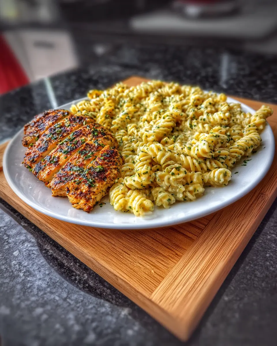 Creamy Garlic Parmesan Chicken Pasta (Easy, Comforting & Flavor-Packed)