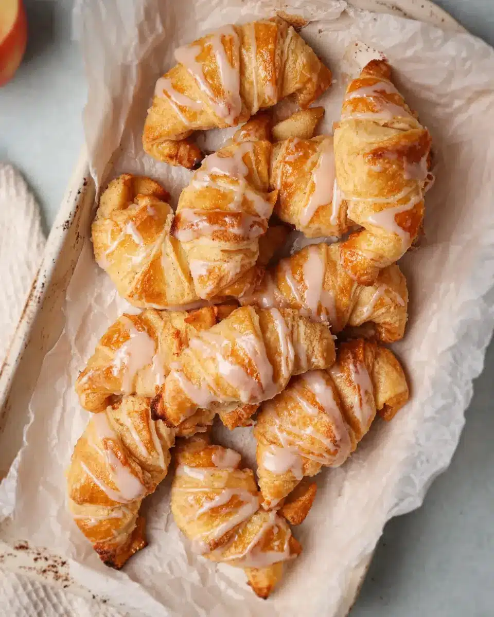 Easy Crescent Roll Apple Turnovers in Just 40 Minutes