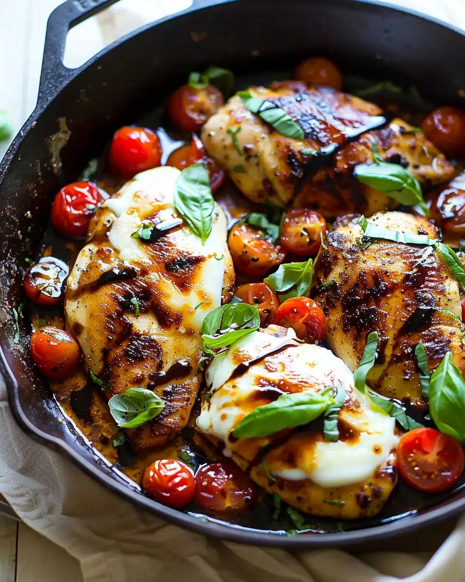 One Pan Balsamic Chicken