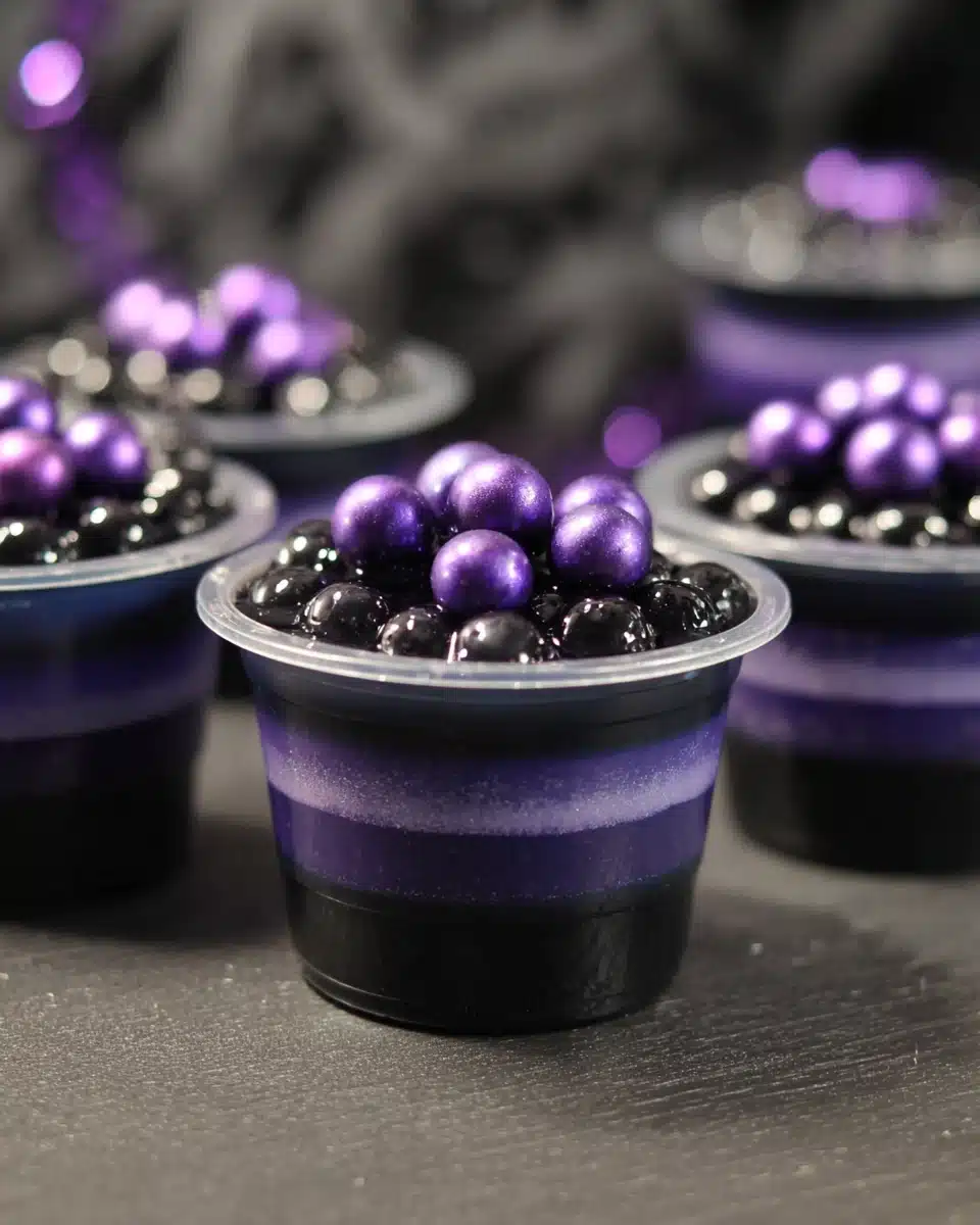 Black Magic Jello Shots – Spooky Fun Halloween Recipe