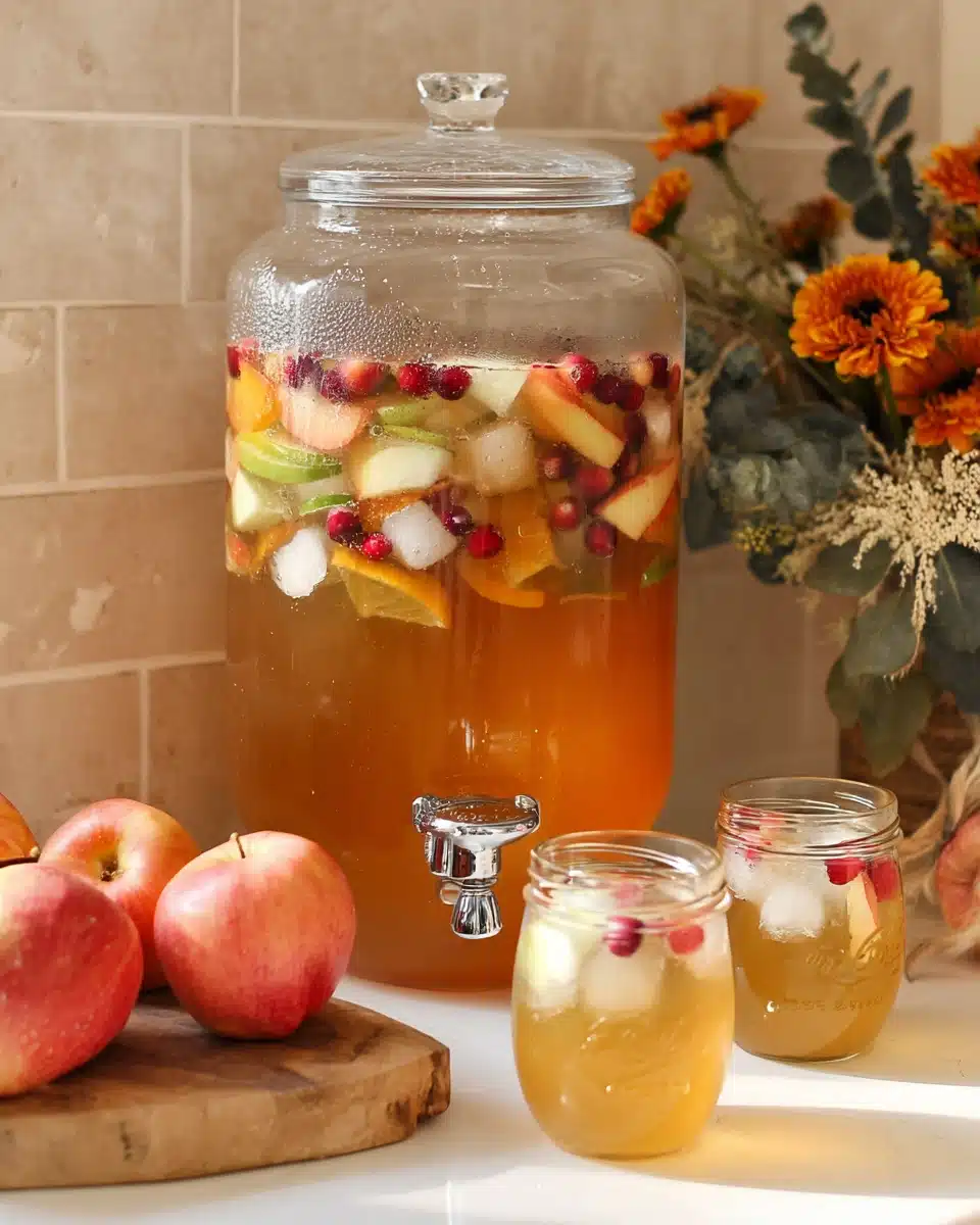 Caramel Apple Punch – A Festive Thanksgiving Drink