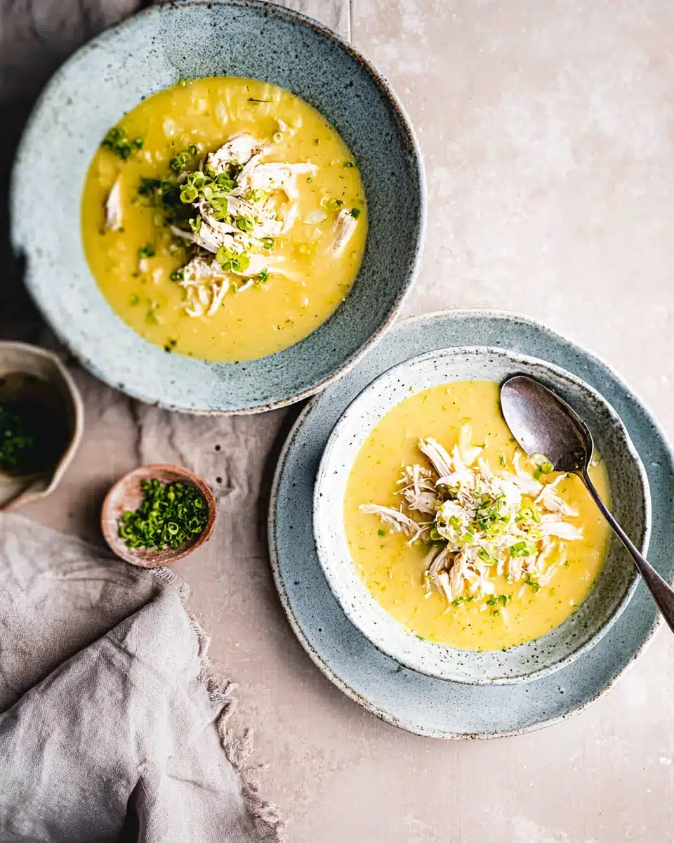 Creamy Leek and Chicken Soup Recipe