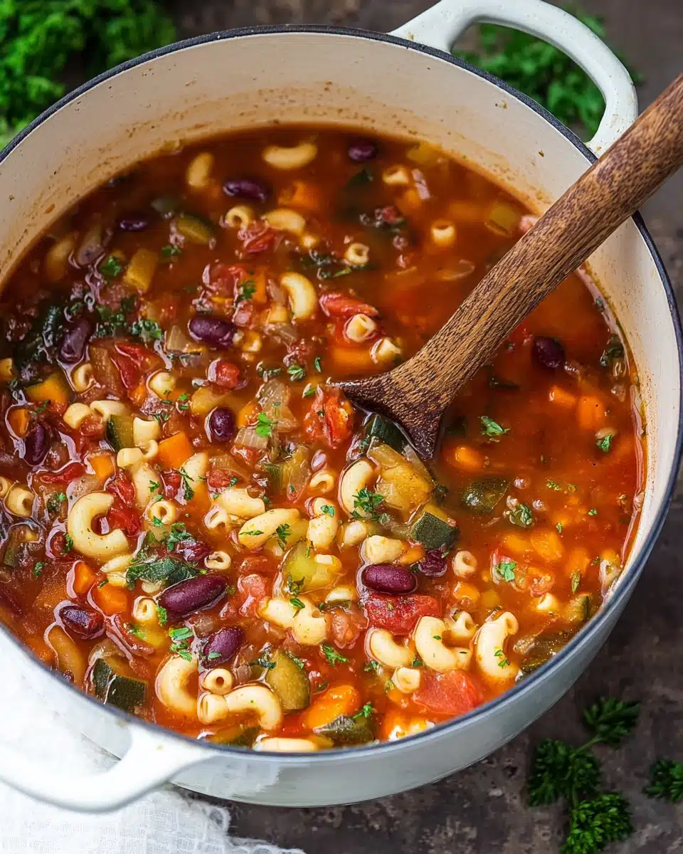 Classic Minestrone Soup Recipe
