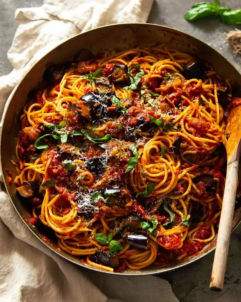 Pasta alla Norma Eggplant Pasta Recipe