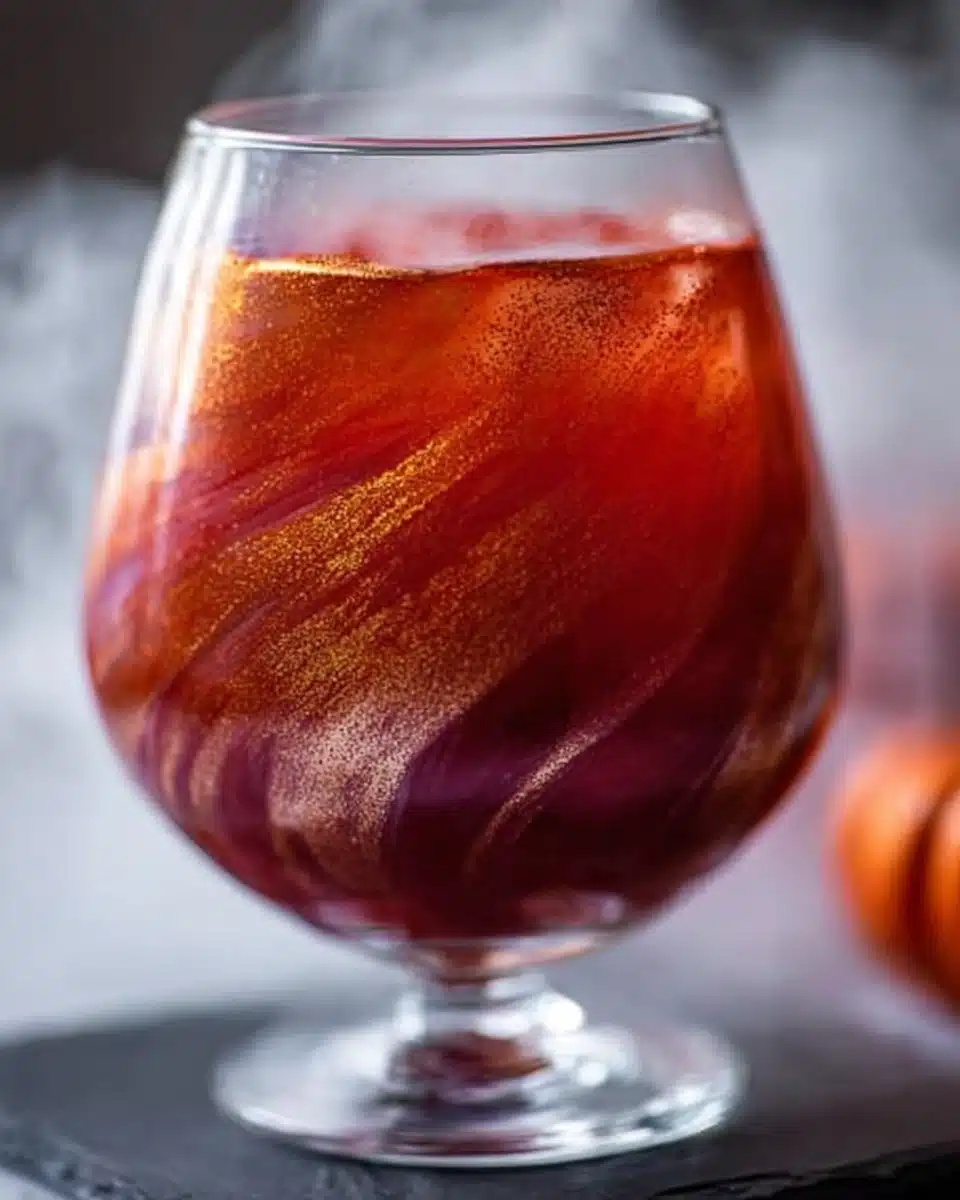 Poisoned Apple Cider – A Spooky Halloween Cocktail
