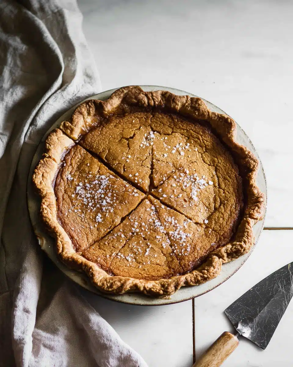 Salted Maple Pie Recipe – Gooey, Sweet, and Salty Dessert