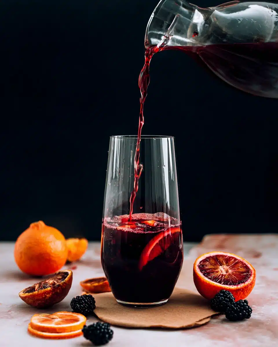 Spooky Sangria – A Festive Halloween Cocktail