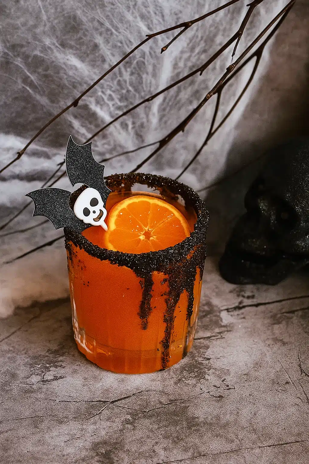 Tequila Halloween Drink: A Fizzy Orange Cocktail for Spooky Celebrations
