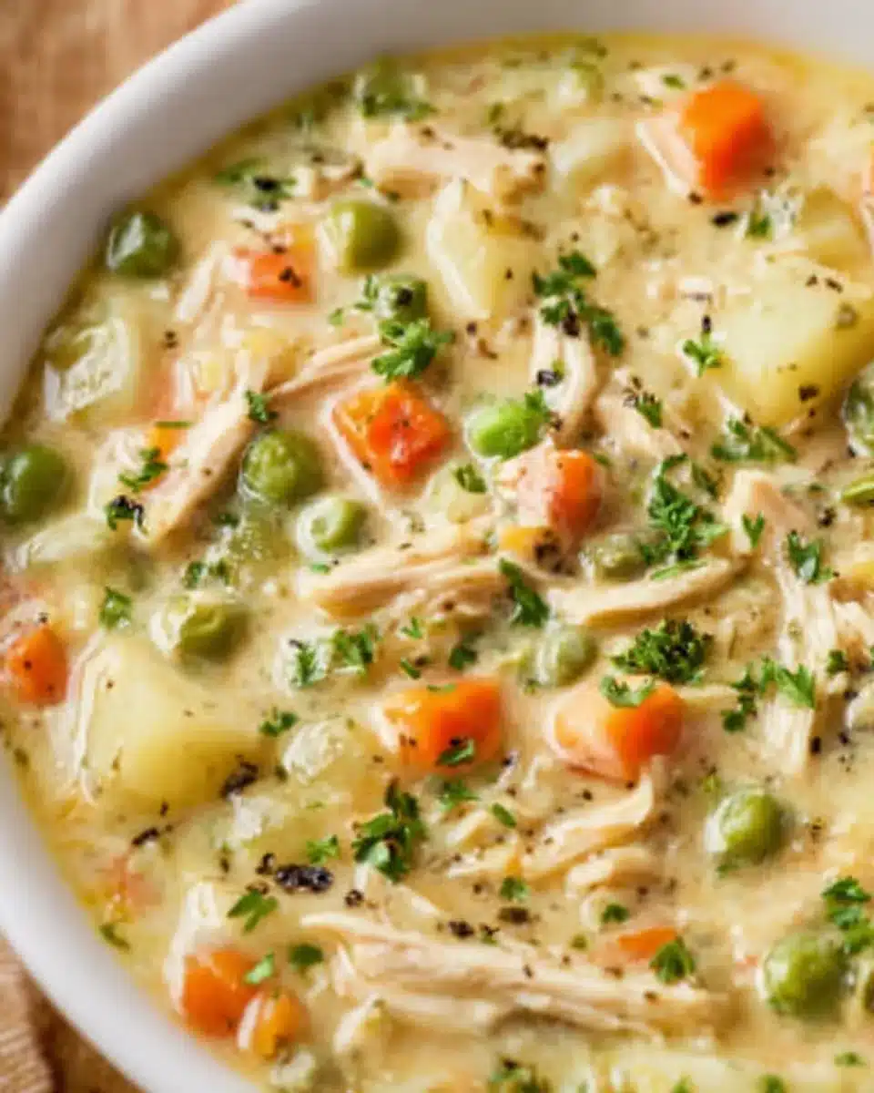 Chicken Pot Pie Soup Recipe
