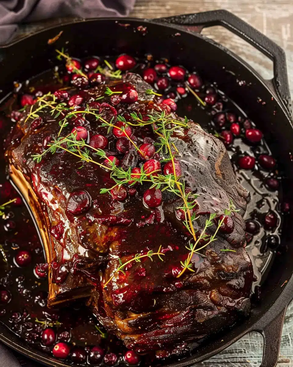 Cranberry Roast Beef: A Delicious Christmas Dinner Recipe