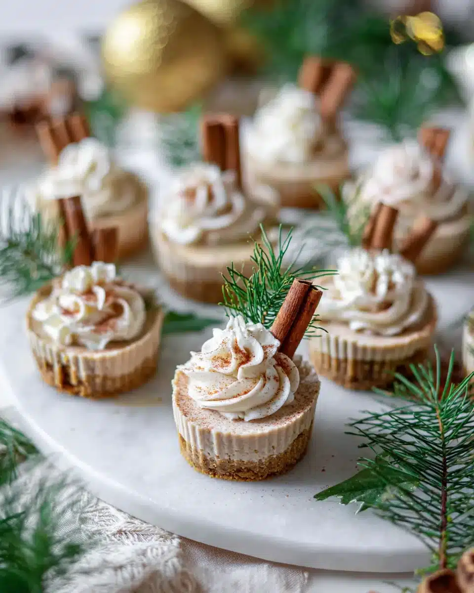 No-Bake Gingerbread Cheesecake Cups – The Ultimate Festive Christmas Dessert