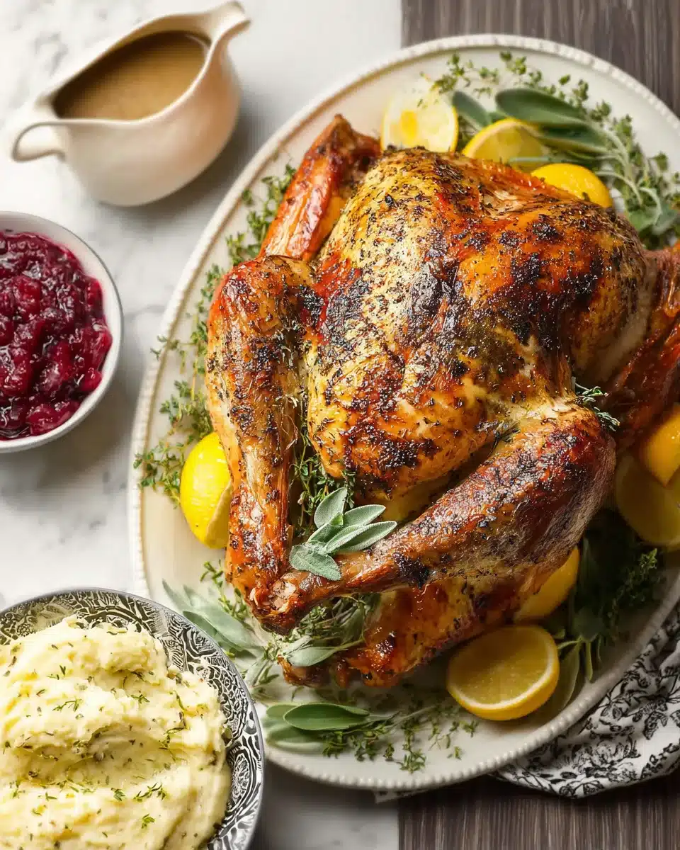 Roast Turkey Recipe – Juicy, Crispy, and Perfect for Thanksgiving