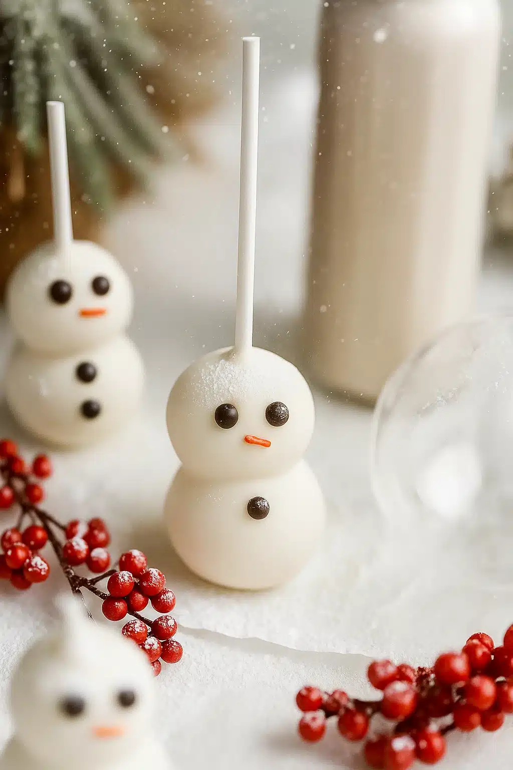 Snowman Cake Pops (Fun and Easy Christmas Treats)
