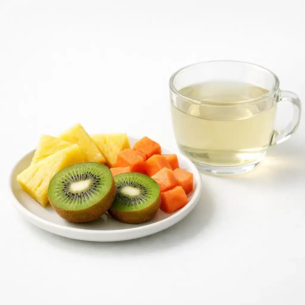 Fresh fruits that can block gelatin trick ingredients from setting